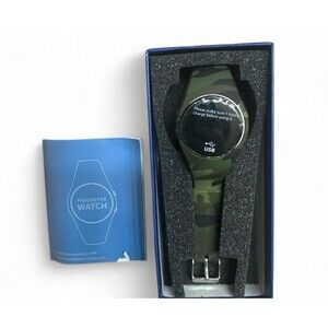New Green Camo LED Pedometer Watch Direct USB Charging (No cables needed)